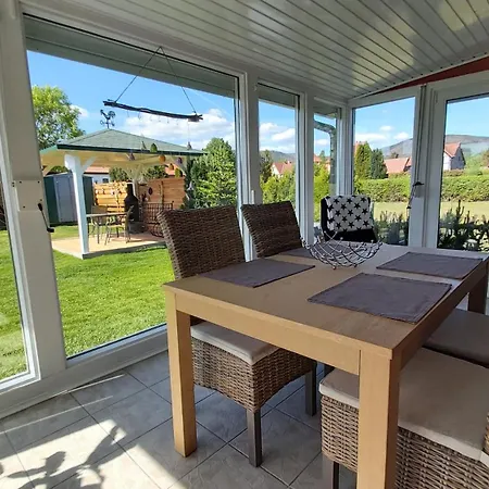 Ferienhaus Zur Lehns Mit Garten Am Harz Ilsenburg Exterior photo
